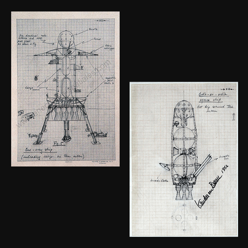 Dessins de WvB pour Collier's